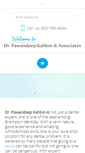 Mobile Screenshot of drpkahlon.com